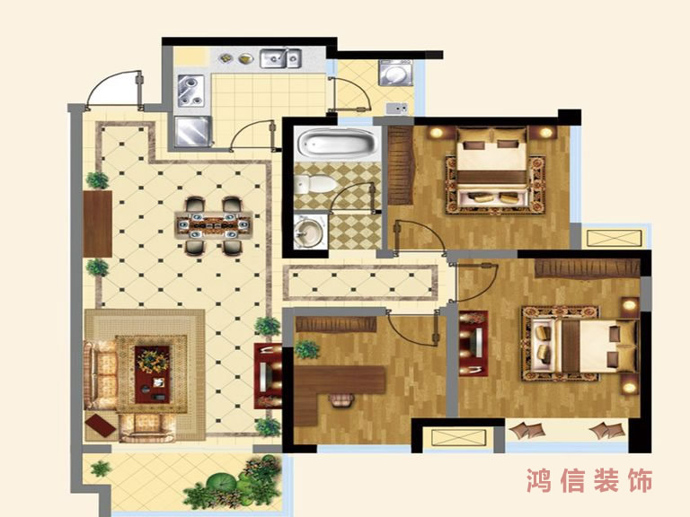 成都鴻信裝飾